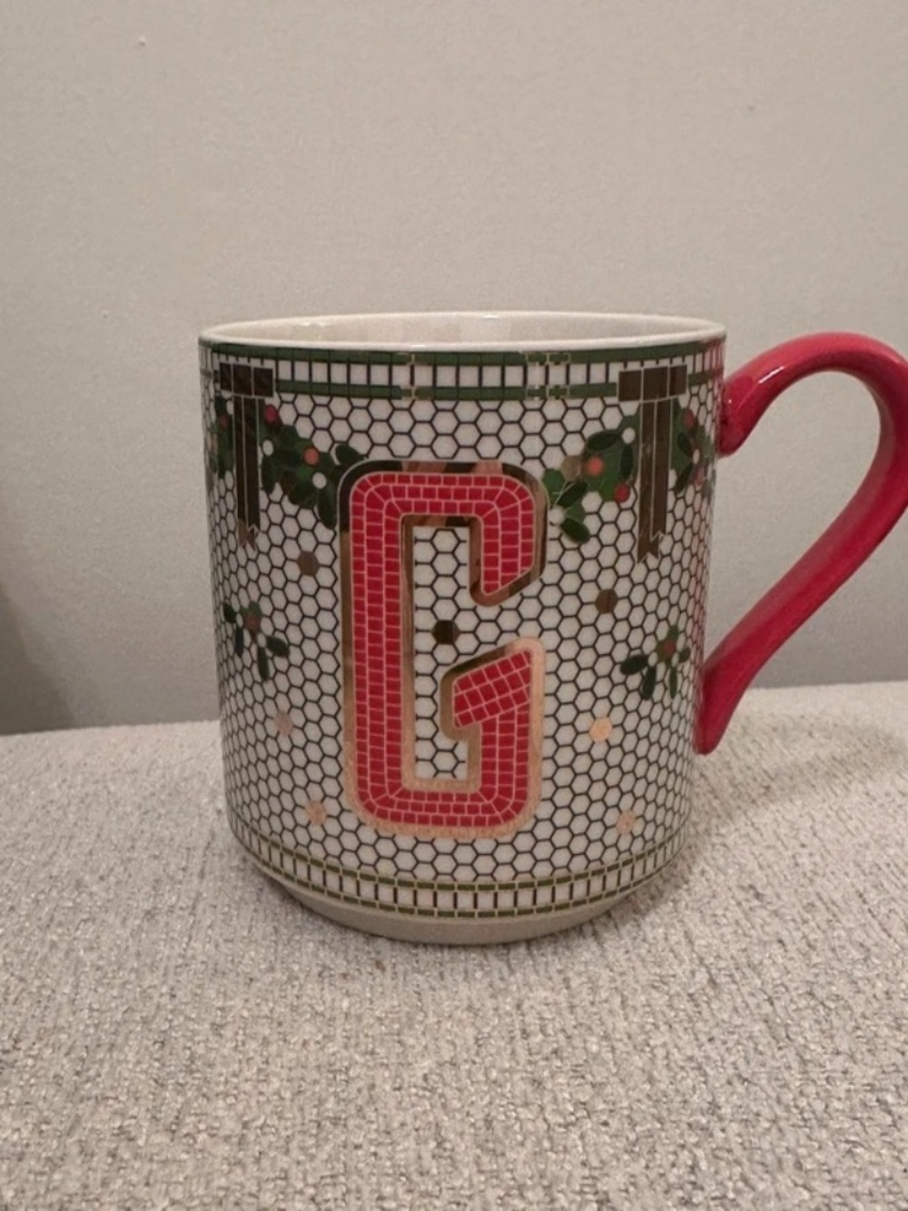 Anthropologie Holiday Mug